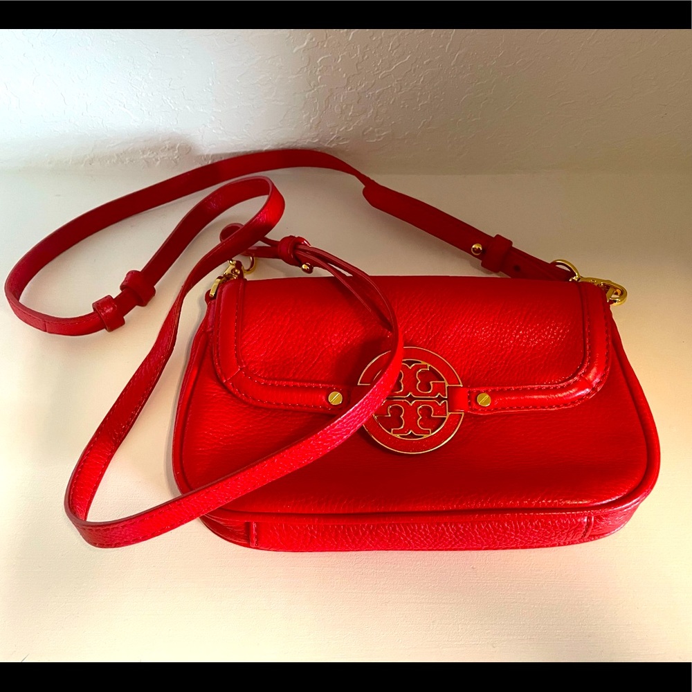 Tory Burch Crossbody in Tangerine/Bright Orange